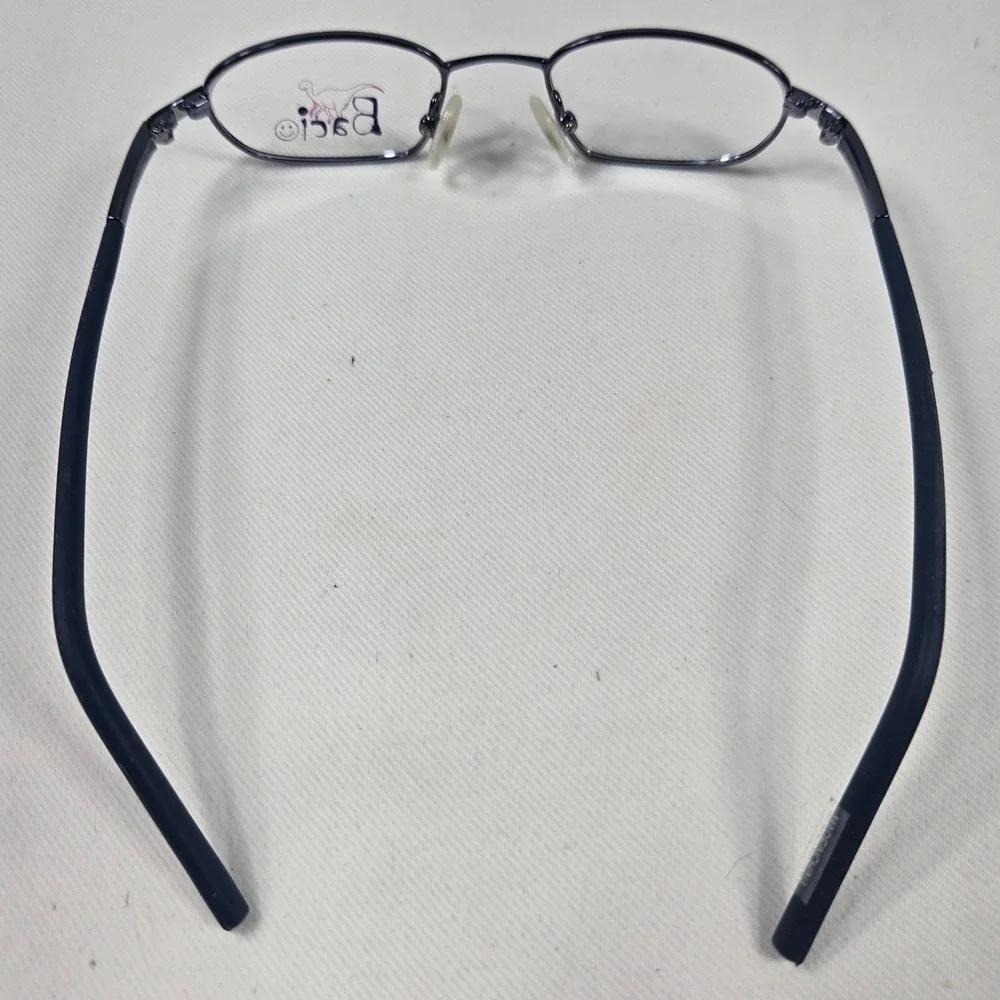 Vintage Baci Kids Eyeglasses Frames TQ511B Blue Oval 40 17 130 NWT New Old Stock